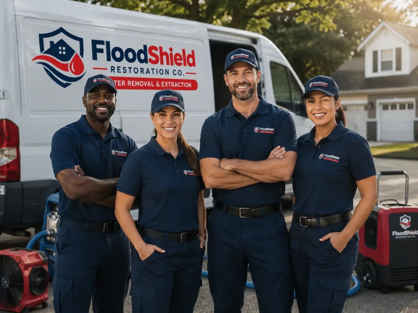 Flood Damage Restoration company in Rover, AR